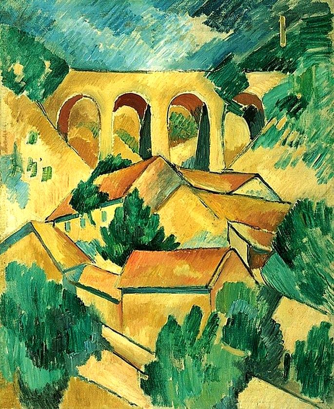 El viaducto del polo (1908), de Georges Braque