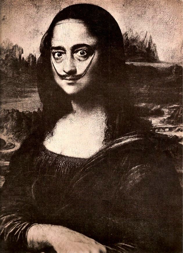 Salvador Dalí, Autorretrato como Mona Lisa (1954)