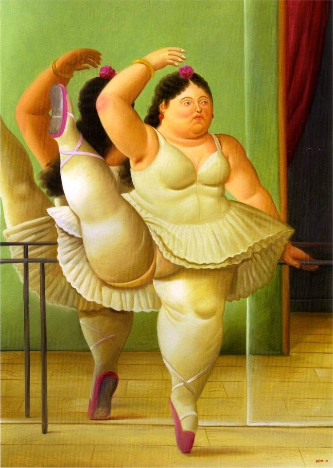 bailarines en el bar
