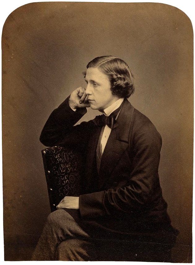 Autorretrato de Lewis Carroll, junio de 1857.