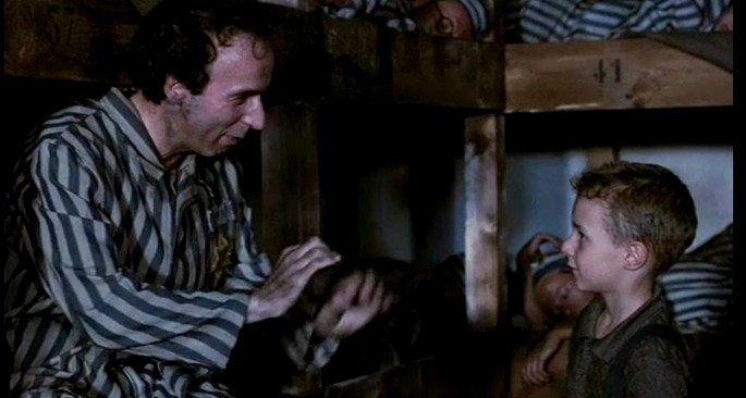 escena de la pelicula la vida es bella