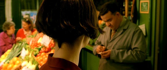 Amélie viendo la rudeza de Collignon