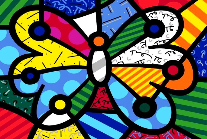 mariposa romero britto