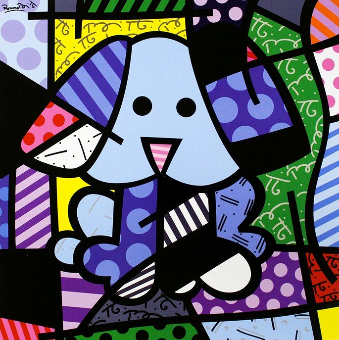 perro romero britto