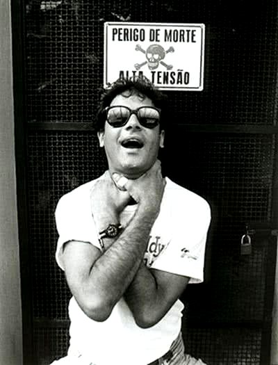 Retrato de Cazuza de cargo.