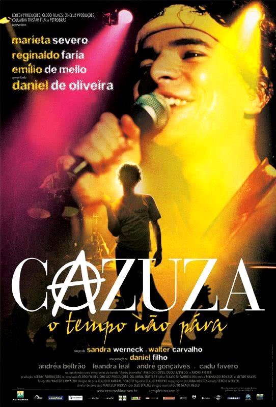 Cazuza - El tiempo nunca se detiene cartel de la película