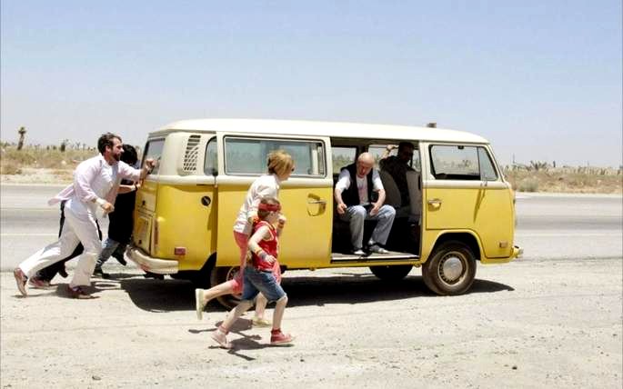 Escena de la película Pequeña Miss Sunshine