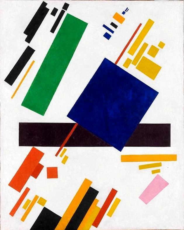Composición suprematista, Kazimir Malevich