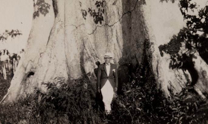 Mário de Andrade en las fronteras entre Amazonas y Mato Grosso. Colección del Instituto de Estudios Brasileños de la Universidad de São Paulo.