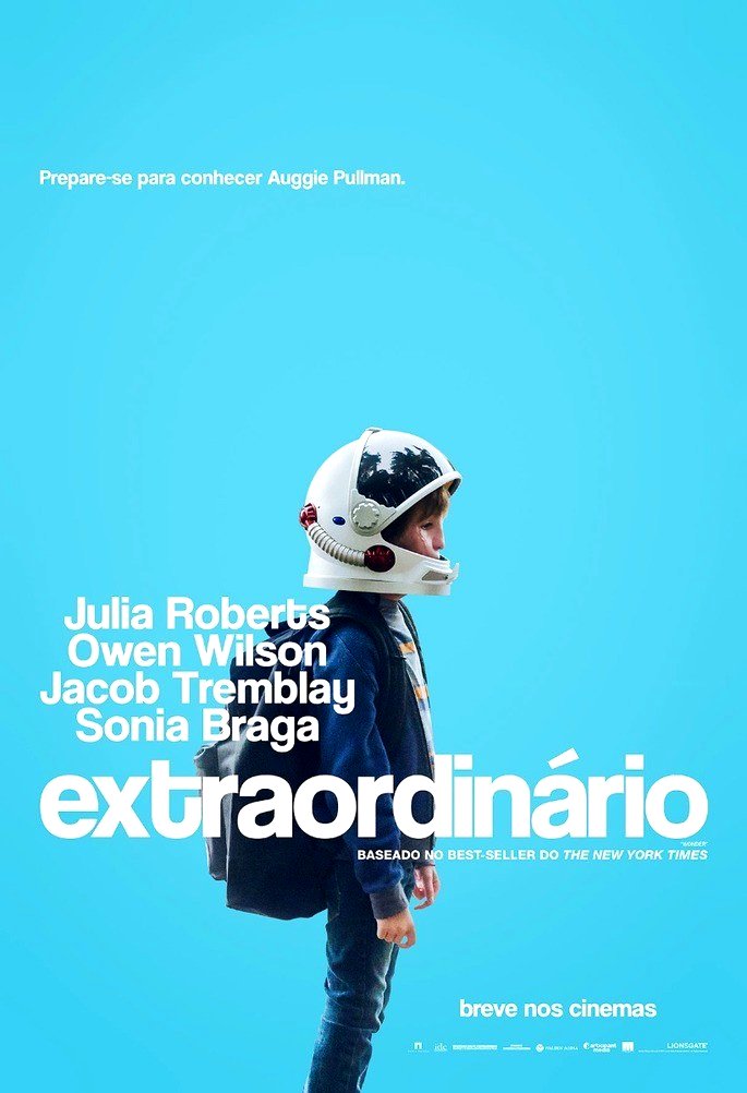 Afiche de la película Extraordinario (2017).