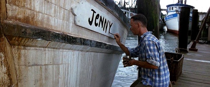 El barco de conchas marinas de Forrest Gump