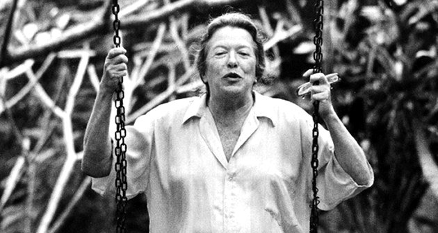 Retrato de Hilda Hilst.