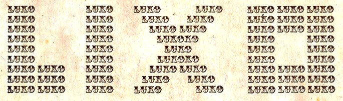 Residuos, lujo, de Augusto de Campos