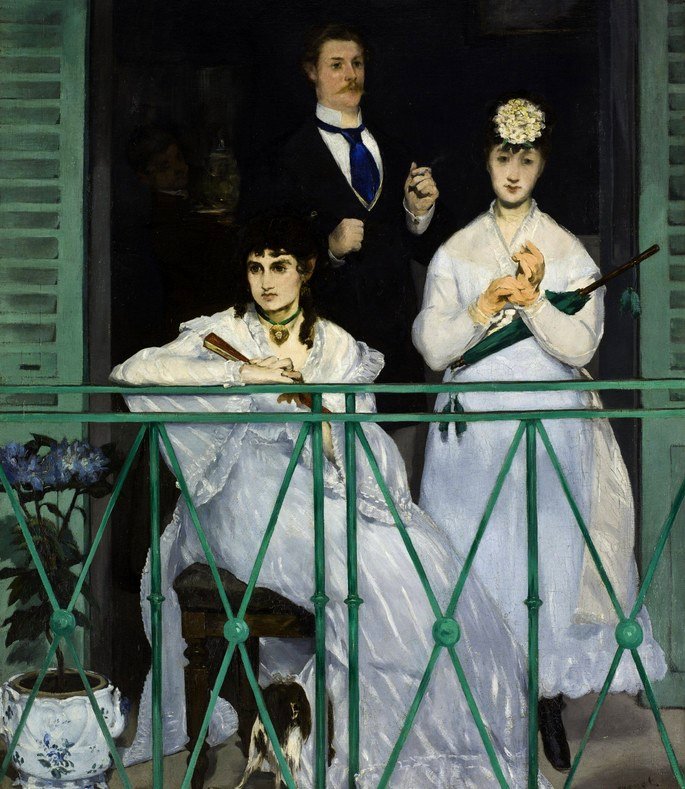 Manet, El balcón