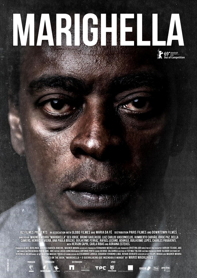 Cartel de la película Marighella (2019).