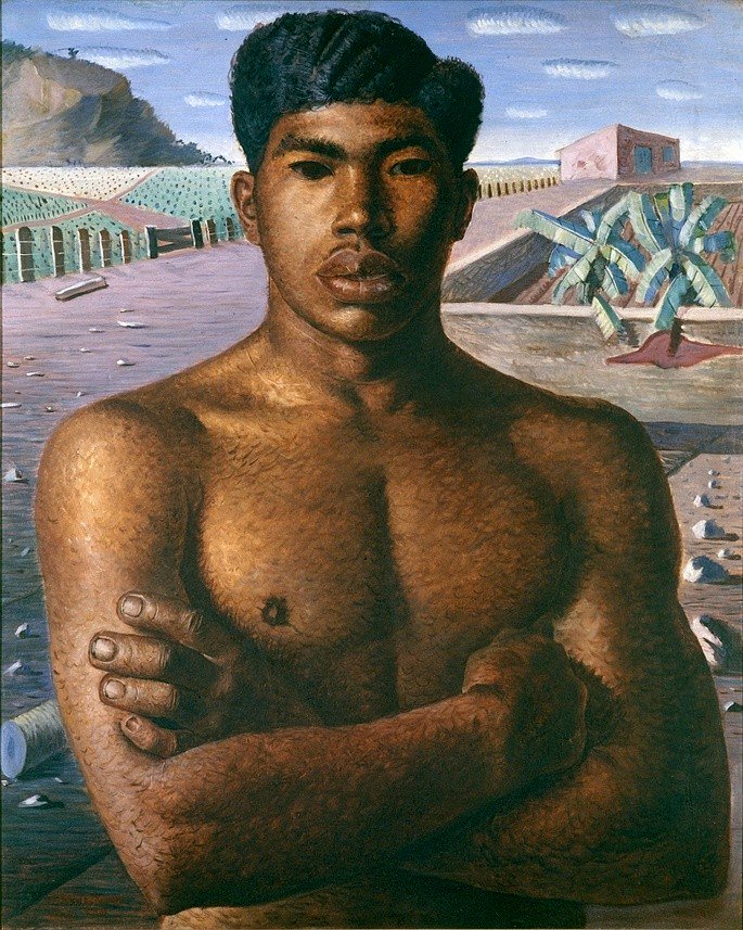 cuadro El mestizo de Candido Portinari