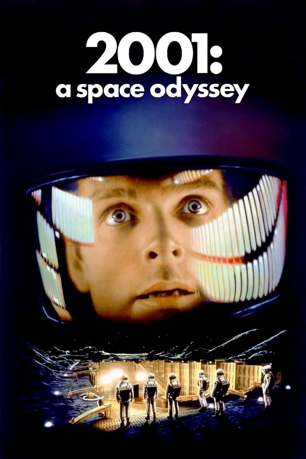 2001: Póster de la película Odisea del espacio.