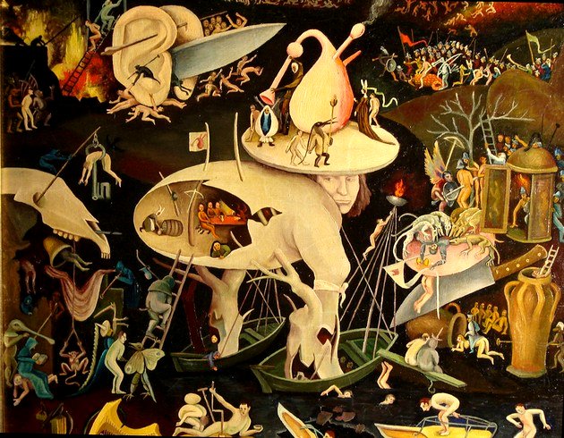 ¿Hay un autorretrato de Bosch en el Jardín de la Planta Baja?