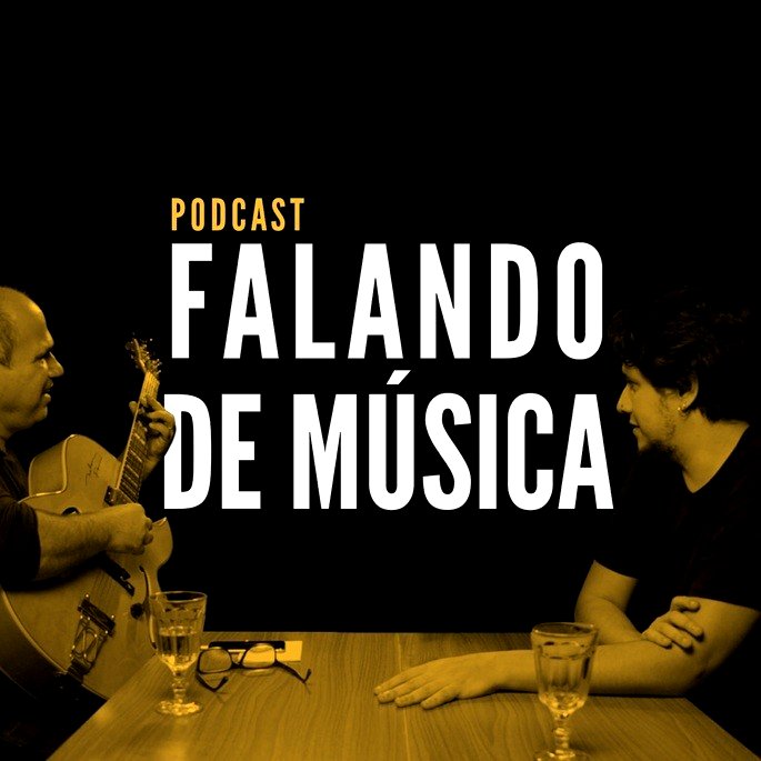 Logotipo de podcast de Talking Music