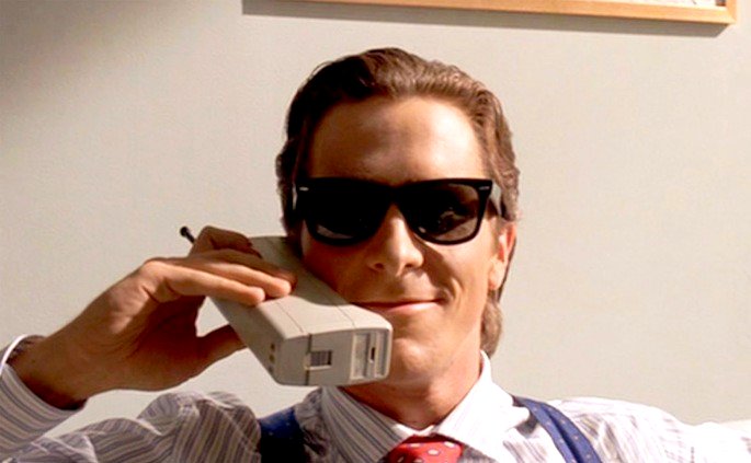 Fotograma de la película American Psycho.