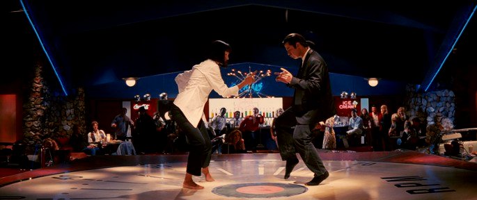 baile de ficción pulp