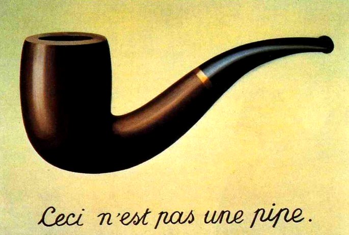 Esto no es una pipa de Magritte