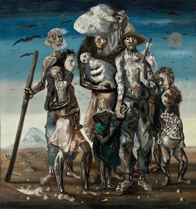 Cuadro de retiro de Candido Portinari