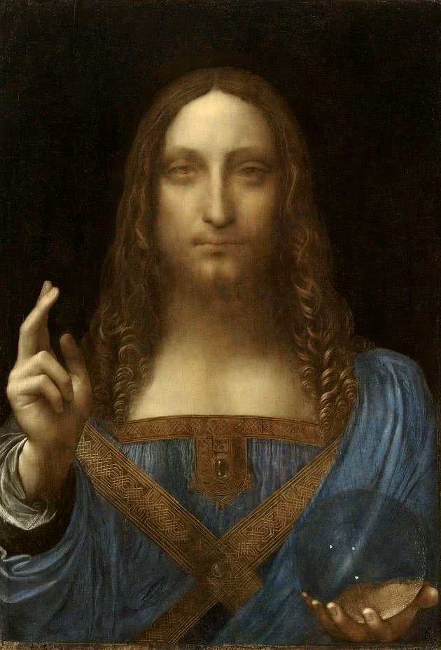 Salvador Mundi - 45,4 cm x 65,6 cm