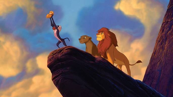 Simba es presentado a su familia.