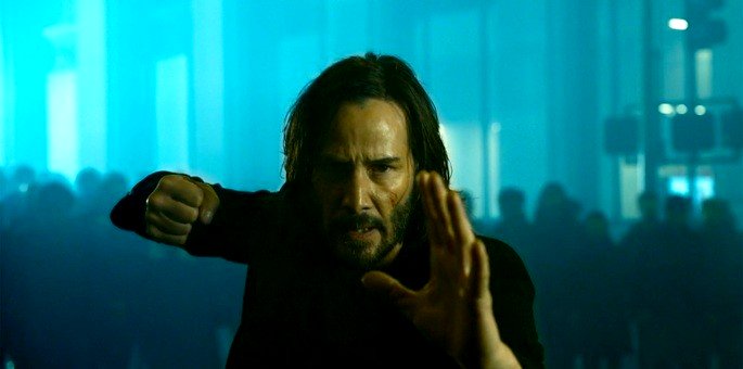 Escena de la película Matrix 4