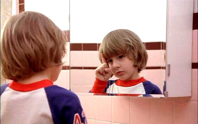Danny hablando con Tony en El Resplandor