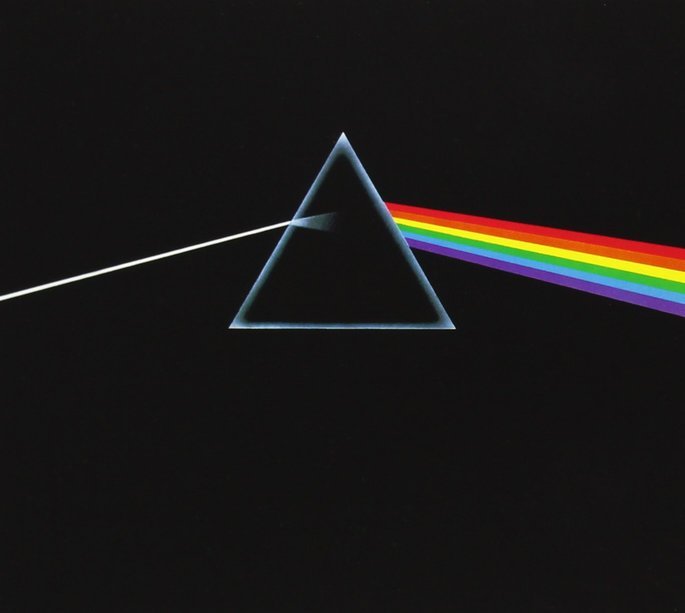 Portada del disco El lado oscuro de la luna.