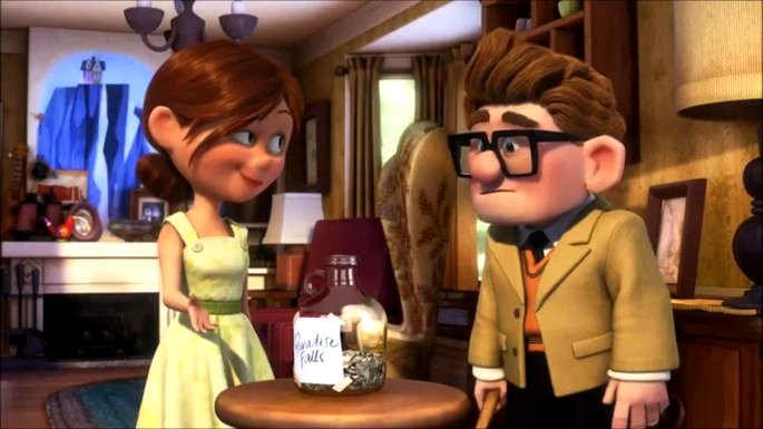 Arriba Carl y Ellie
